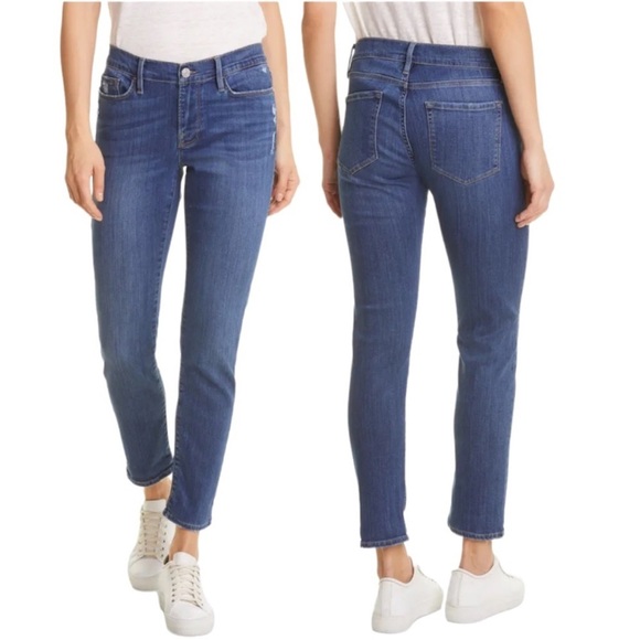 Frame Le Garcon Crop Skinny
Dark Wash Jeans Size 26 - Picture 1 of 4